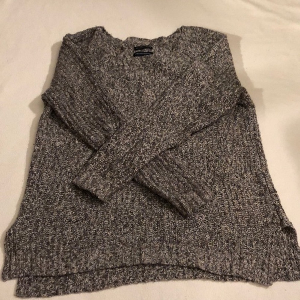 American Eagle Ahh-Mazingly Soft Grey Sweater